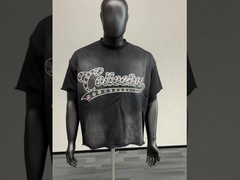 Нагруженная кислотная стирка солнце бледневшая футболка