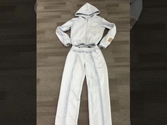 Заказ Y2K резки капюшоны и трусы двухдельный набор женщин