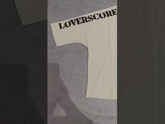 Персонализированные печатные премиум 240 Gsm хлопчатобумажные футболки члены экипажа шея сверхразмерный резка сырой шлем коробка обрезанный футболка