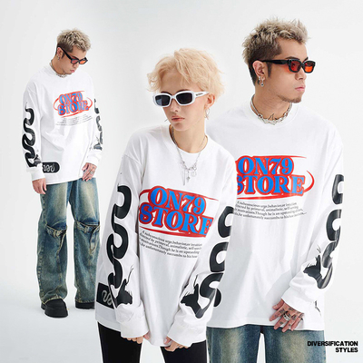 Купить Т-shirt с длинными рукавами для мужчин Unisex 230gm 100% хлопка online manufacture