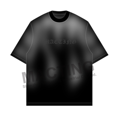 Купить Мужская футболка с логотипом Custom New Design, выцветшая на солнце, мужская футболка из 100% хлопка, свободного кроя, винтажная стирка, сшитая и обработанная, уличная одежда online manufacture