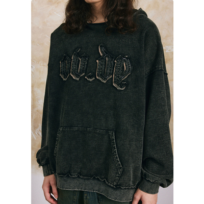 Теплые трусы с капюшоном для женщин зимой с Drop Shoulder Vintage Double Layer Design S-6XL